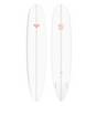 Roxy 9ft 01 Longboard Futures - White-Longboards-troggs.com