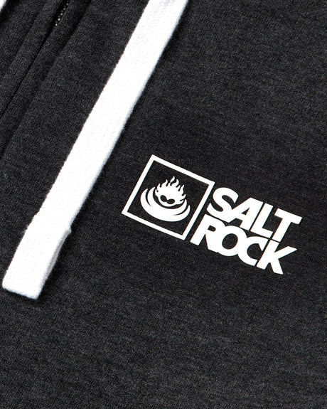 Saltrock Original Zip Hoodie - Dark Grey