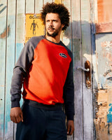 Saltrock Attendant Recycled Sweatshirt - Red-Mens Clothing-troggs.com