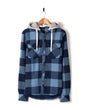 Saltrock Beale Hooded Shirt - Blue-Mens Clothing-troggs.com