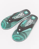 Saltrock Bunker Flip Flop - Turquoise-Footwear-troggs.com