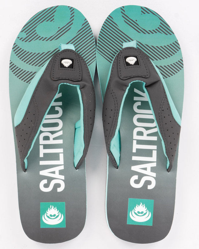 Saltrock Bunker Flip Flop - Turquoise-Footwear-troggs.com