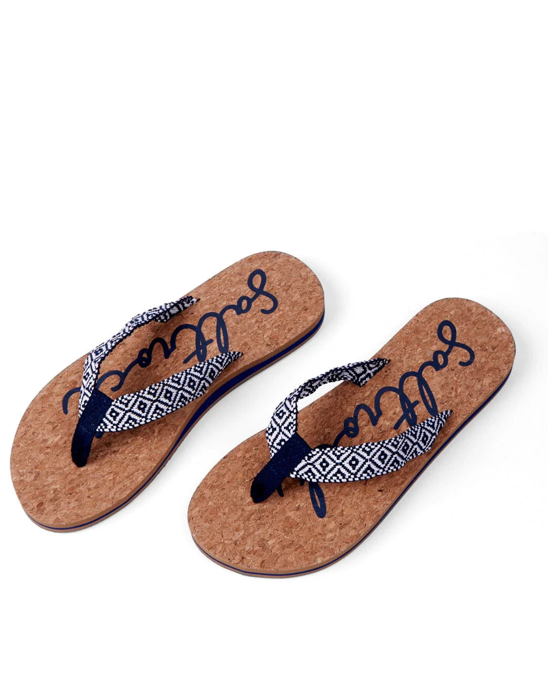 Saltrock Corklife Flip Flop - Navy-Footwear-troggs.com