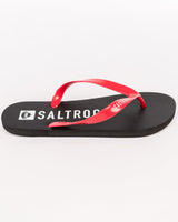 Saltrock Corp Flip Flop - Black/Red-Footwear-troggs.com