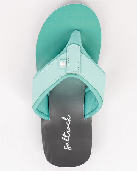 Saltrock Fader Flip Flop - Turquoise-Footwear-troggs.com