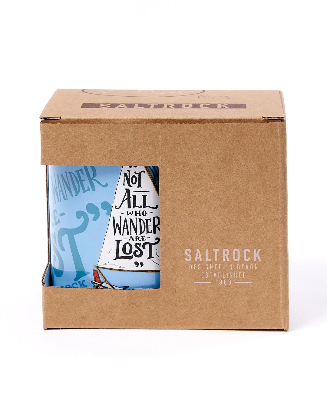 Saltrock Lost Ships Mug - Blue-Drinkware-troggs.com