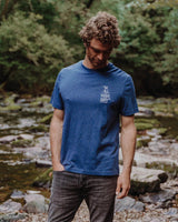 Saltrock Lost Ships T-Shirt - Navy-Mens Clothing-troggs.com