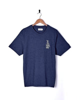 Saltrock Lost Ships T-Shirt - Navy-Mens Clothing-troggs.com