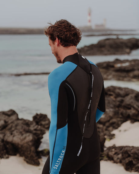 Saltrock Mens Core 3/2 Wetsuit - Blue-Mens Wetsuits-troggs.com