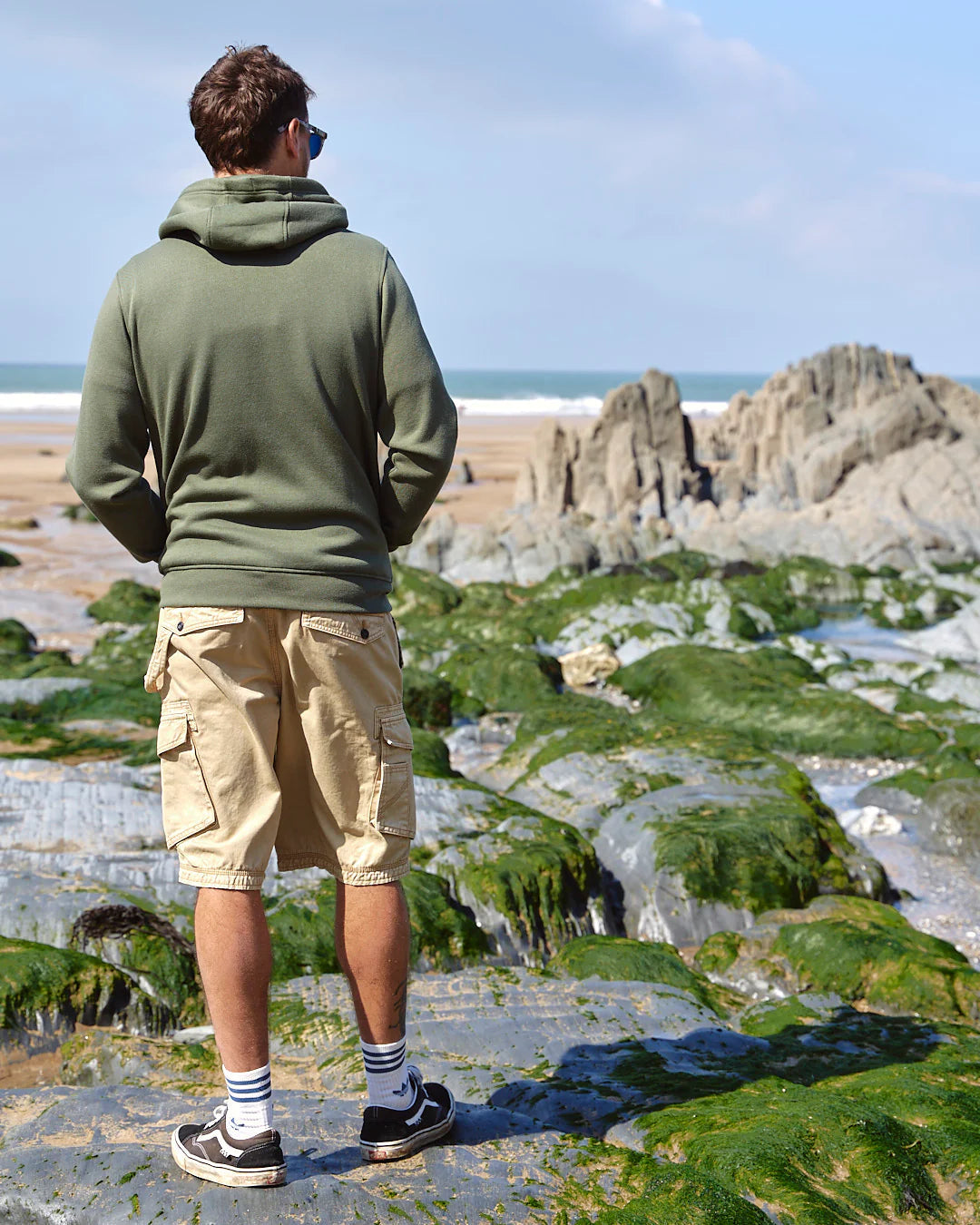 Saltrock Penwith II Cargo Short - Light Brown-Shorts-troggs.com