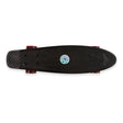 Saltrock Retroride Mini Flashing Wheels Skateboard - Black-Skateboards-troggs.com