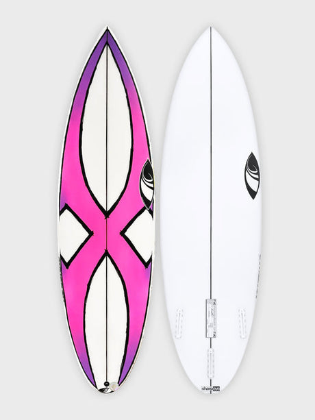 Sharp Eye Synergy 6ft 01 (32.4L) Surfboard - Futures - Jack Rob Fluro-Hardboards-troggs.com