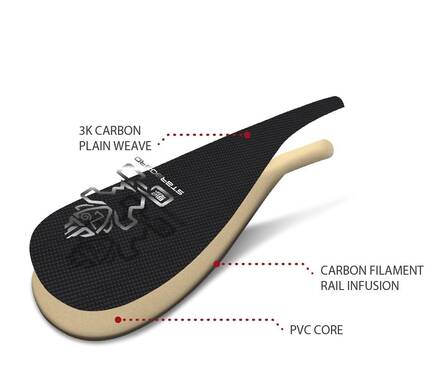 Starboard Enduro Carbon S35 2-Piece Adjustable Paddle-Paddle Boarding-troggs.com