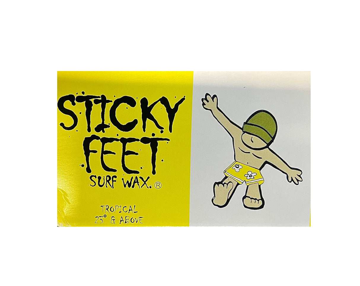 Sticky Feet - Tropical Wax-Surfboard Accessories-troggs.com