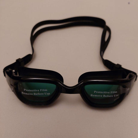 Streamlined Junior Swim Goggles - Black-Swim & Snorkel Accessories-troggs.com