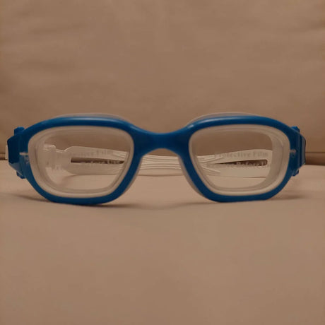 Streamlined Junior Swim Goggles - Blue/White-Swim & Snorkel Accessories-troggs.com