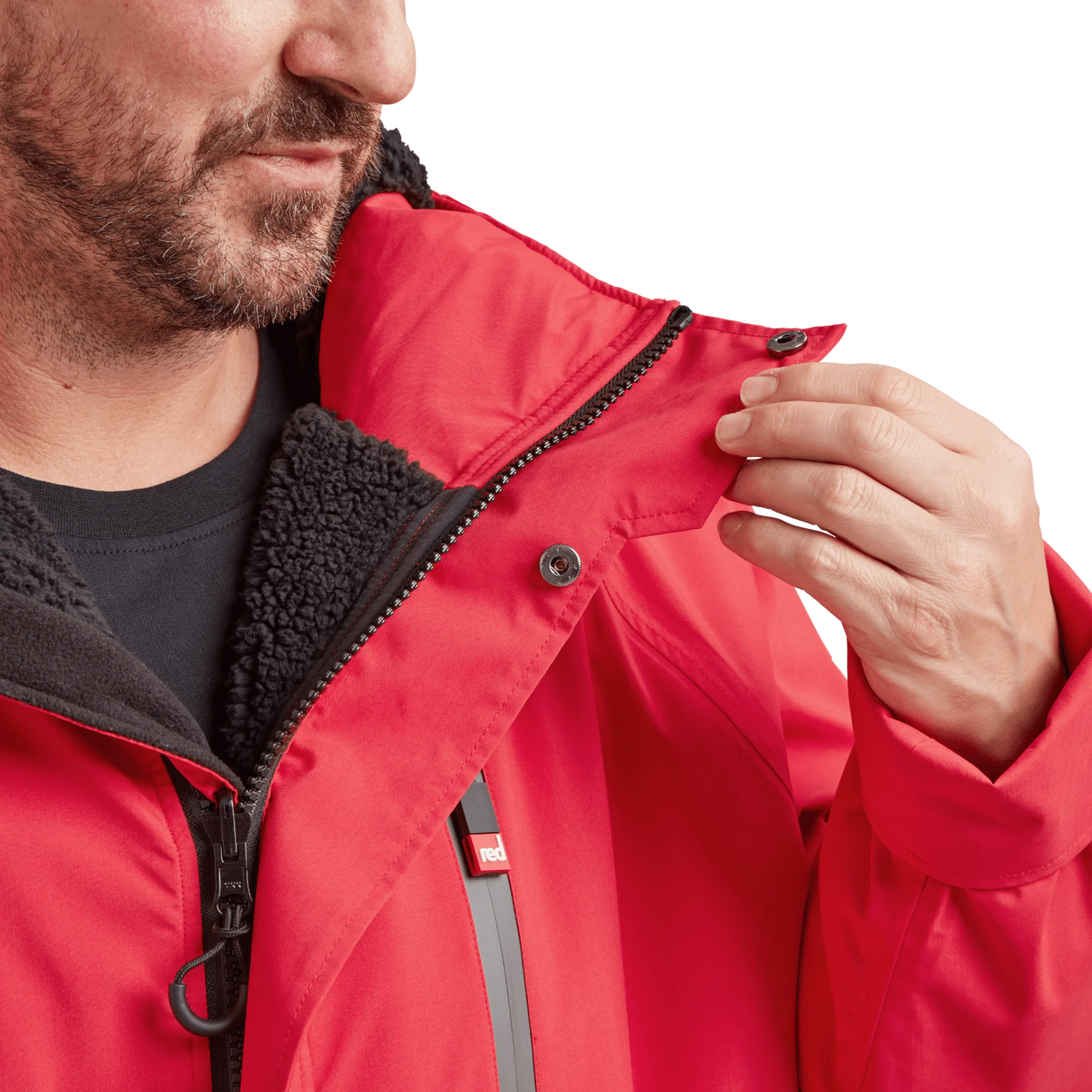 Red Paddle Co Alter Evo Pro Change Jacket Long Sleeve - Siren Red