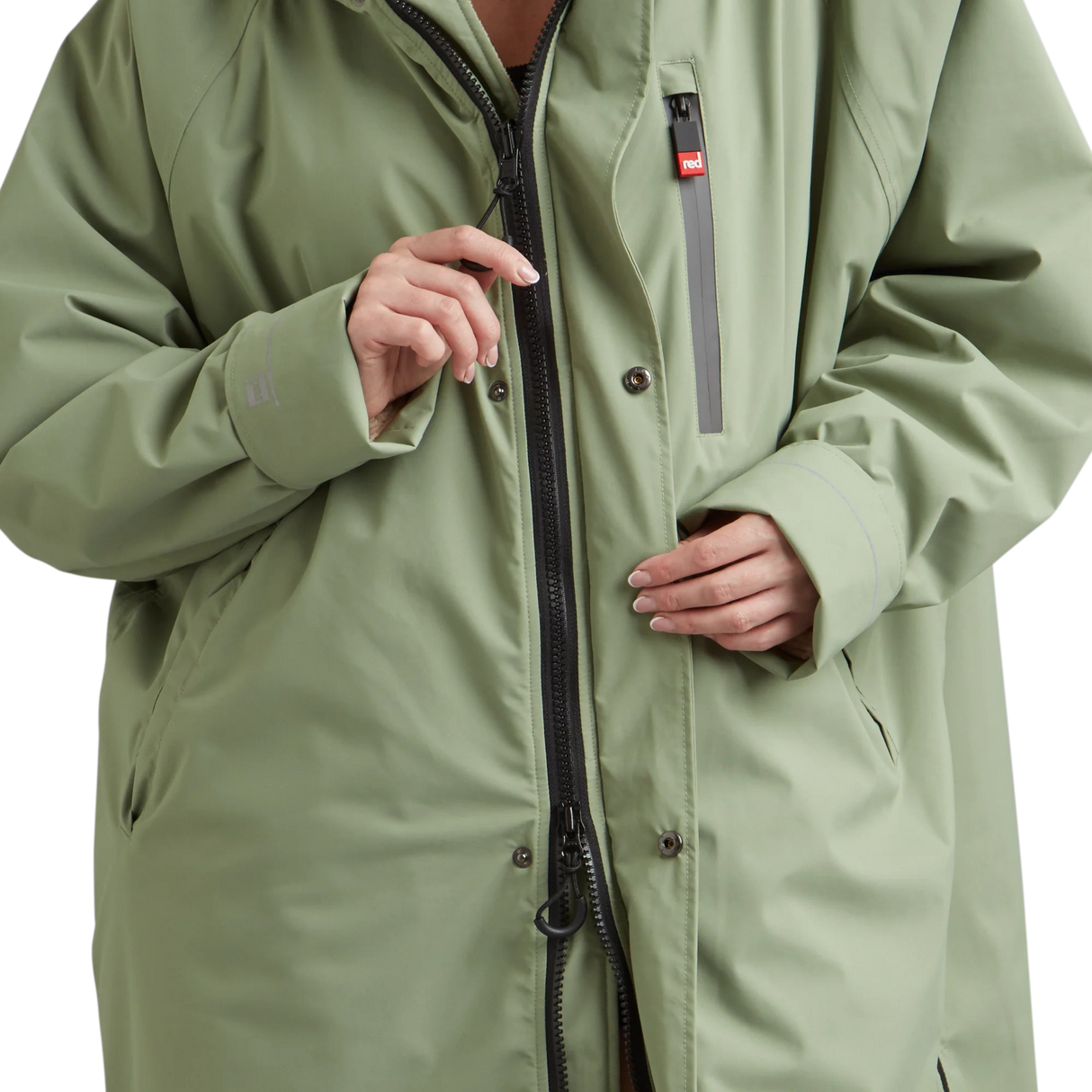 Red Paddle Co Alter Evo Pro Change Jacket Long Sleeve - Sage Green