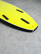 Surfworx Banshee LTD Mini Mal 7ft Softboard FCS - Black-Softboards-troggs.com