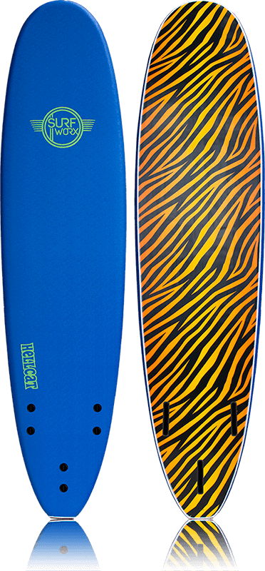 Surfworx Hellcat Mini Mal 7ft 06 Softboard - Navy-Surfboards-troggs.com