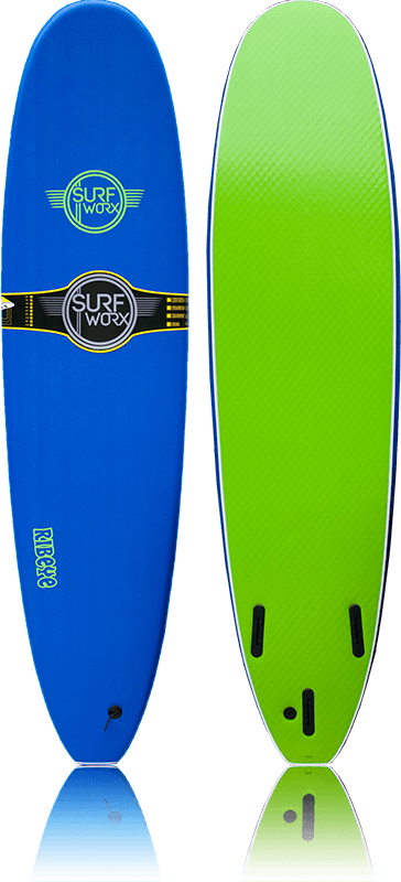 Surfworx Ribeye Mini Mal 8ft Softboard - Navy-Softboards-troggs.com