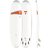 Tahe Dura-Tec Egg 7ft Surfboard FCS - White-Hardboards-troggs.com