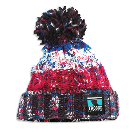 Troggs Cable Knit Beanie - Retro Blue-Hats & Caps-troggs.com