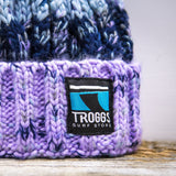 Troggs Cable Knit Beanie - Violet-Headwear-troggs.com