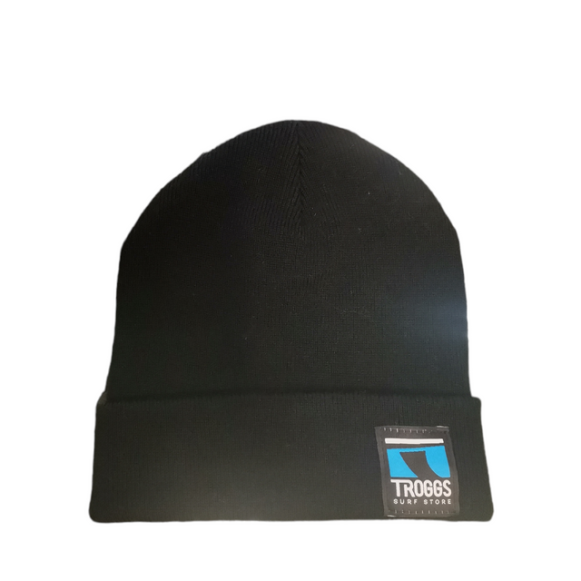 Troggs Cuff Beanie - Black-Headwear-troggs.com