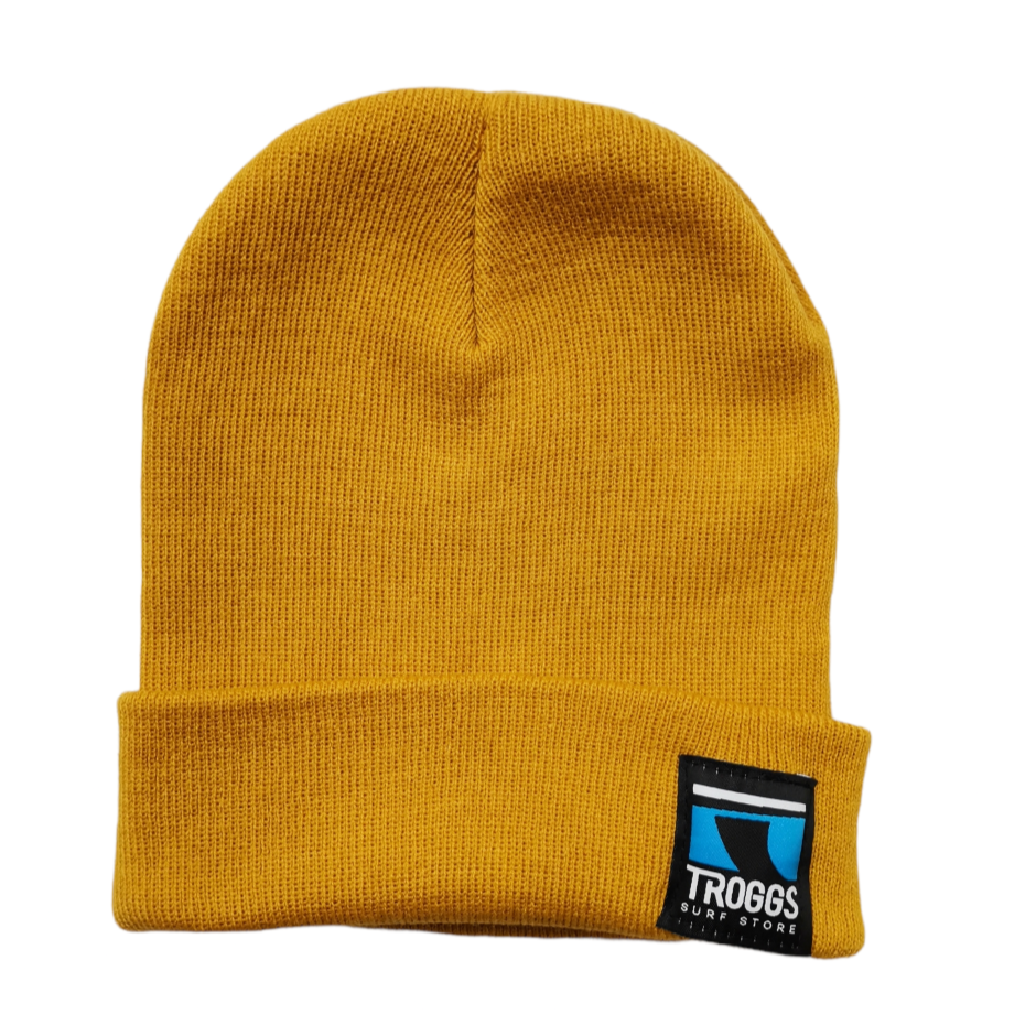 Troggs Cuff Beanie - Mustard-Headwear-troggs.com