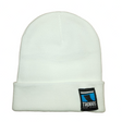 Troggs Cuff Beanie - White-Headwear-troggs.com