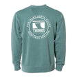 Troggs Independant Washed Sweatshirt - Alpine Green-Womens clothing-troggs.com