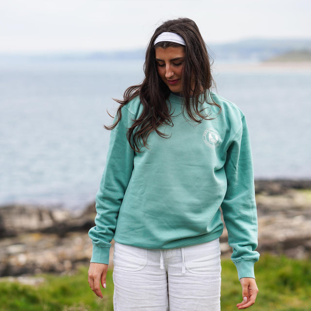 Troggs Independant Washed Sweatshirt - Mint-Clothing-troggs.com