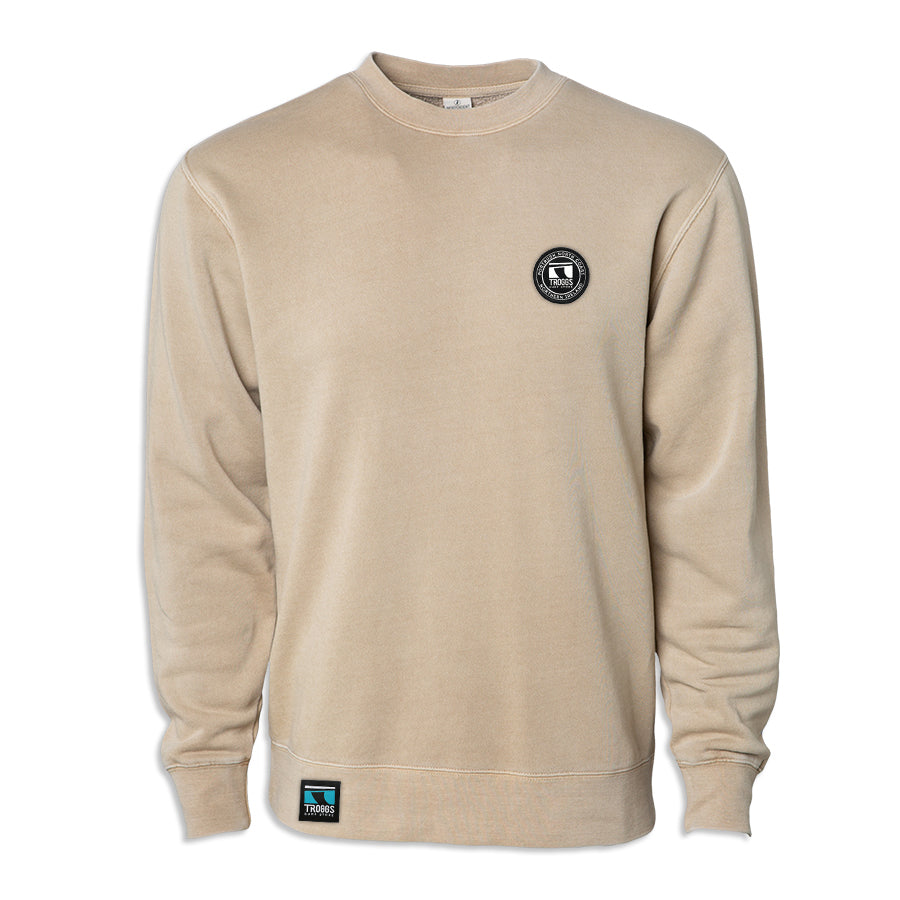 Troggs Independant Washed Sweatshirt - Sand-Womens clothing-troggs.com