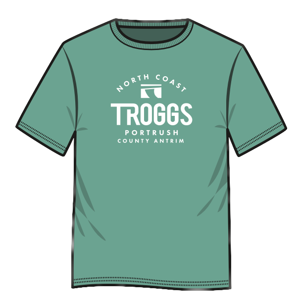 Troggs Kids Signature T-Shirt - Heather Green-Kids Clothing-troggs.com