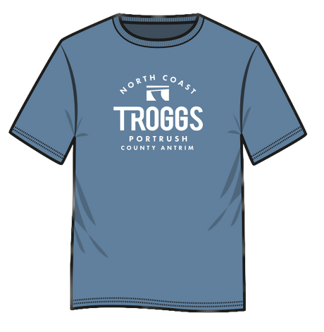 Troggs Kids Signature T-Shirt - Heather Royal-Kids Clothing-troggs.com