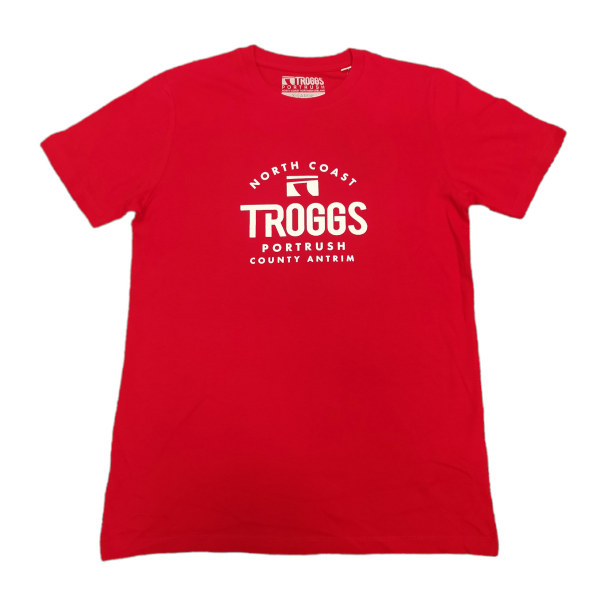 Troggs Kids Signature T-Shirt - Red-Kids Clothing-troggs.com