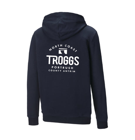 Troggs Signature Zipped Hoodie - Navy-Womens clothing-troggs.com