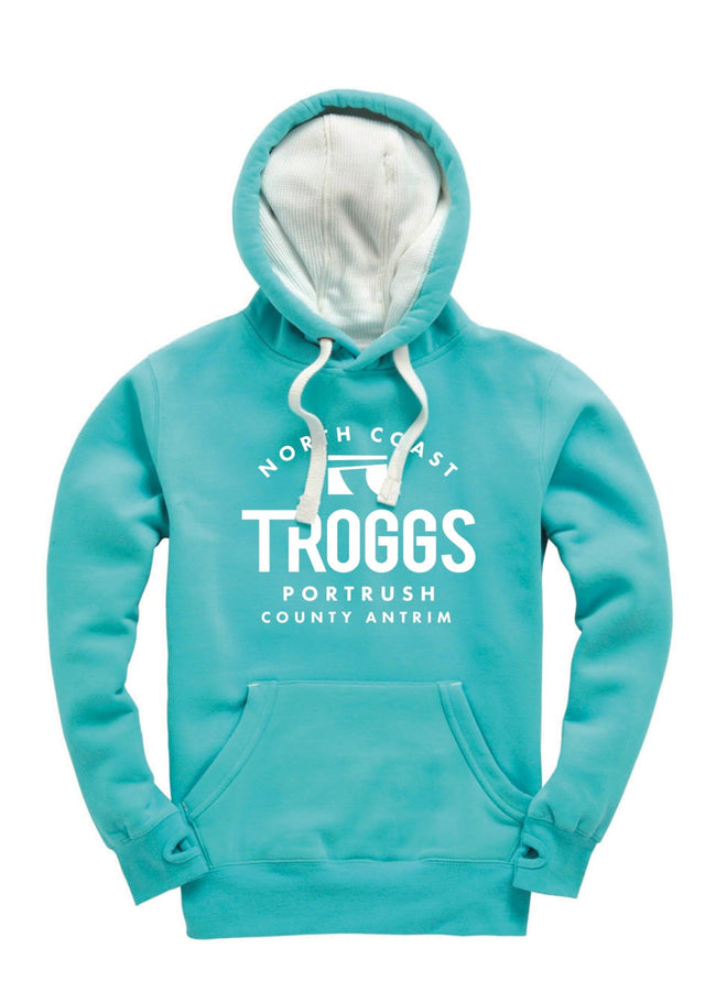 Troggs Unisex Signature Hoodie - Lagoon-Womens clothing-troggs.com