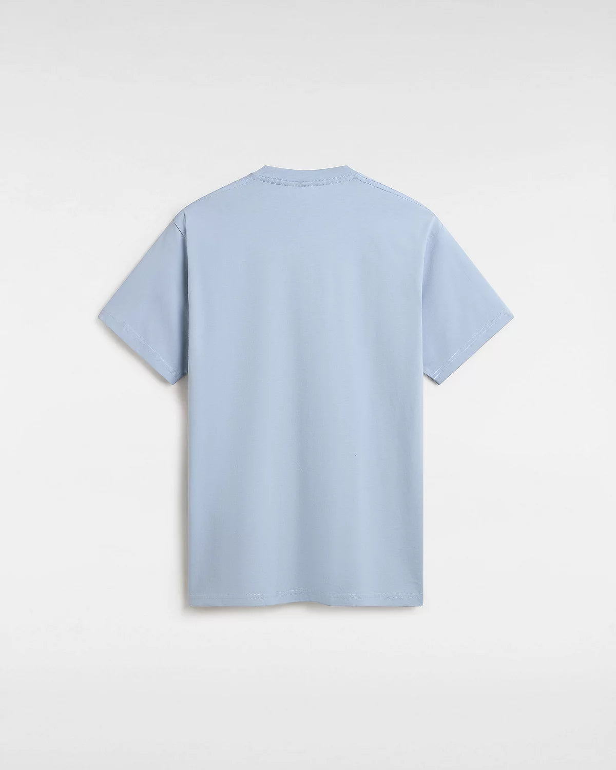 Vans Left Chest Logo T-Shirt - Dusty Blue-Mens Clothing-troggs.com