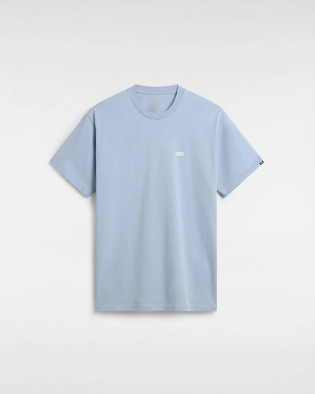 Vans Left Chest Logo T-Shirt - Dusty Blue-Mens Clothing-troggs.com