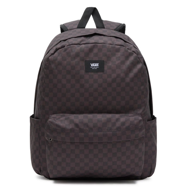 Vans Old Skool Check Backpack - Black/Charcoal-Backpacks and bags-troggs.com