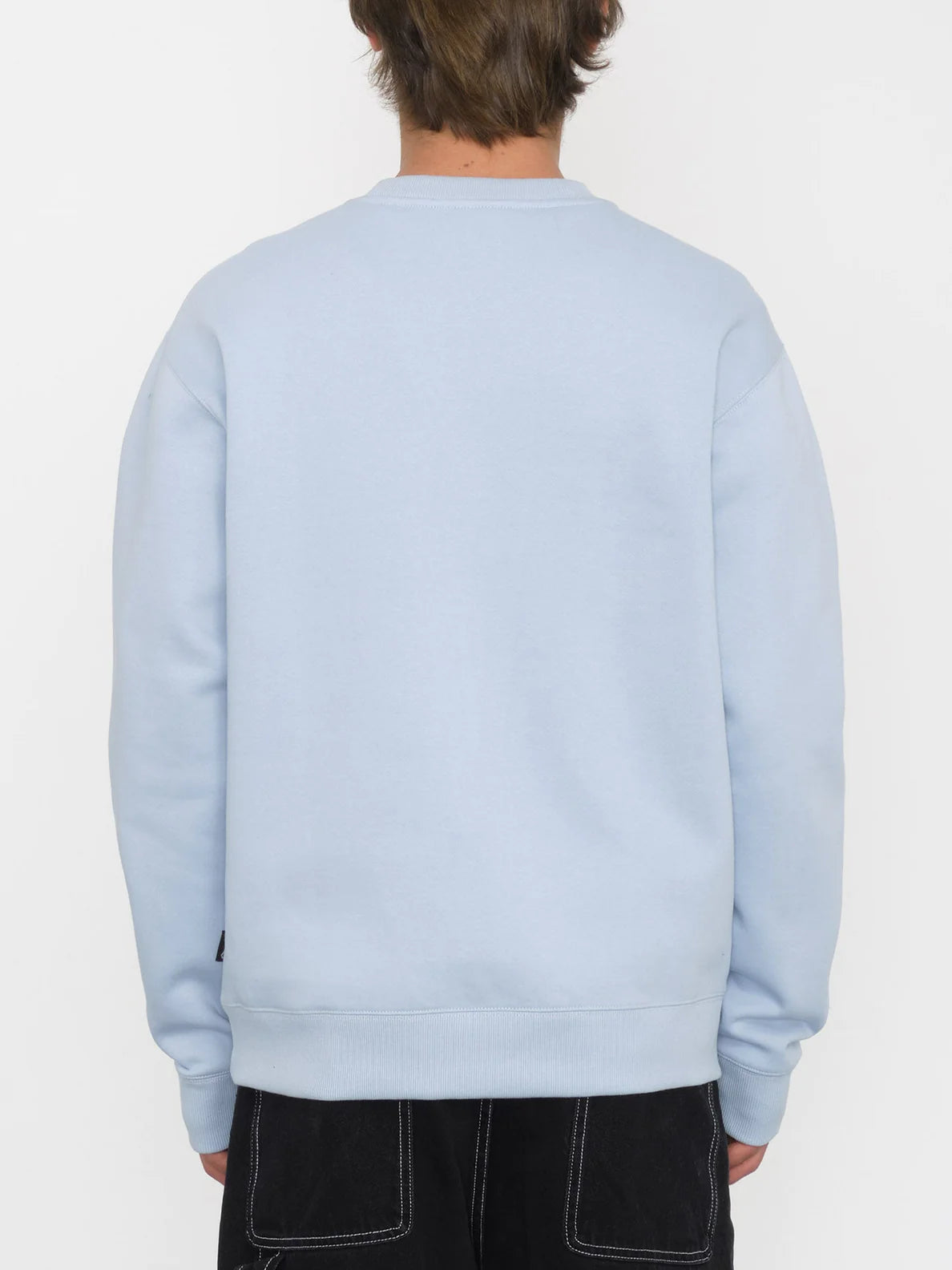 Volcom Single Stone Sweatshirt - Celestial Blue-Mens Clothing-troggs.com