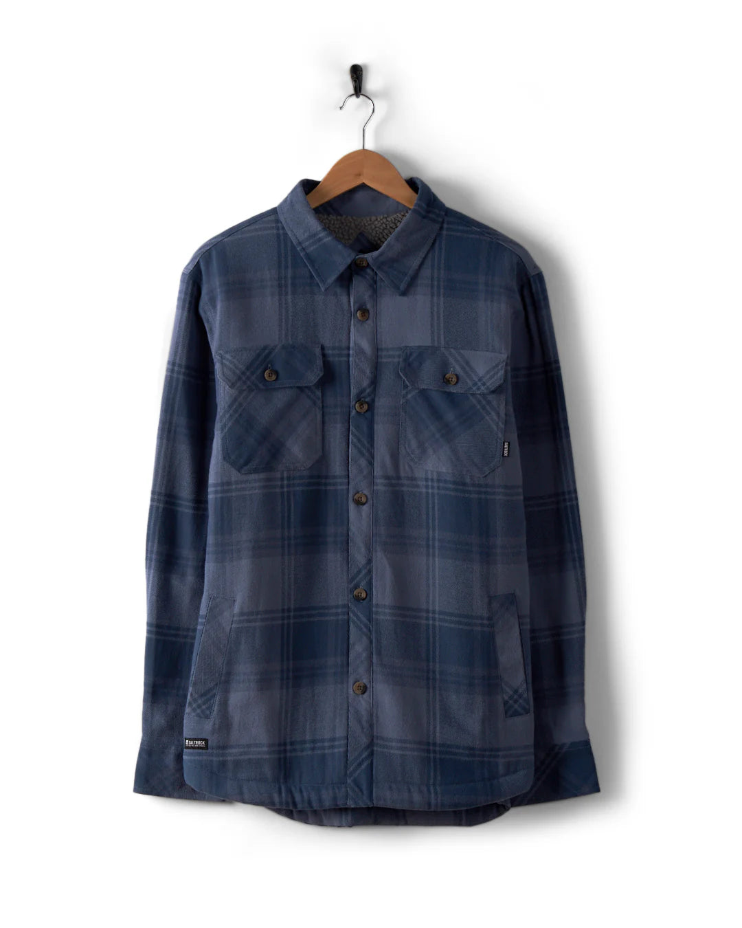 Saltrock Woody Sherpa Shirt - Mid Blue