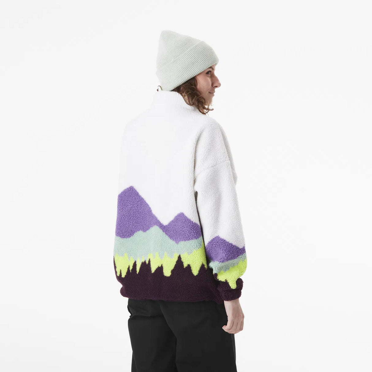 Picture Nyss Zip Fleece - Purple Mountains