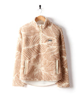 Saltrock Zella Floral Fleece - Beige