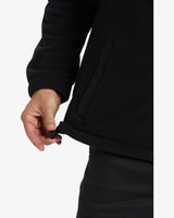 Billabong Boundary Lite Full Zip Fleece Hoodie - Black