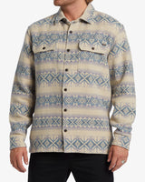 Billabong Offshore Jacquard Flannel Shirt - Taupe