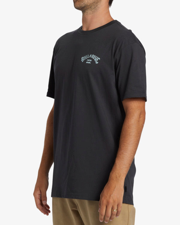 Billabong Arch Fill T-Shirt - Washed Black