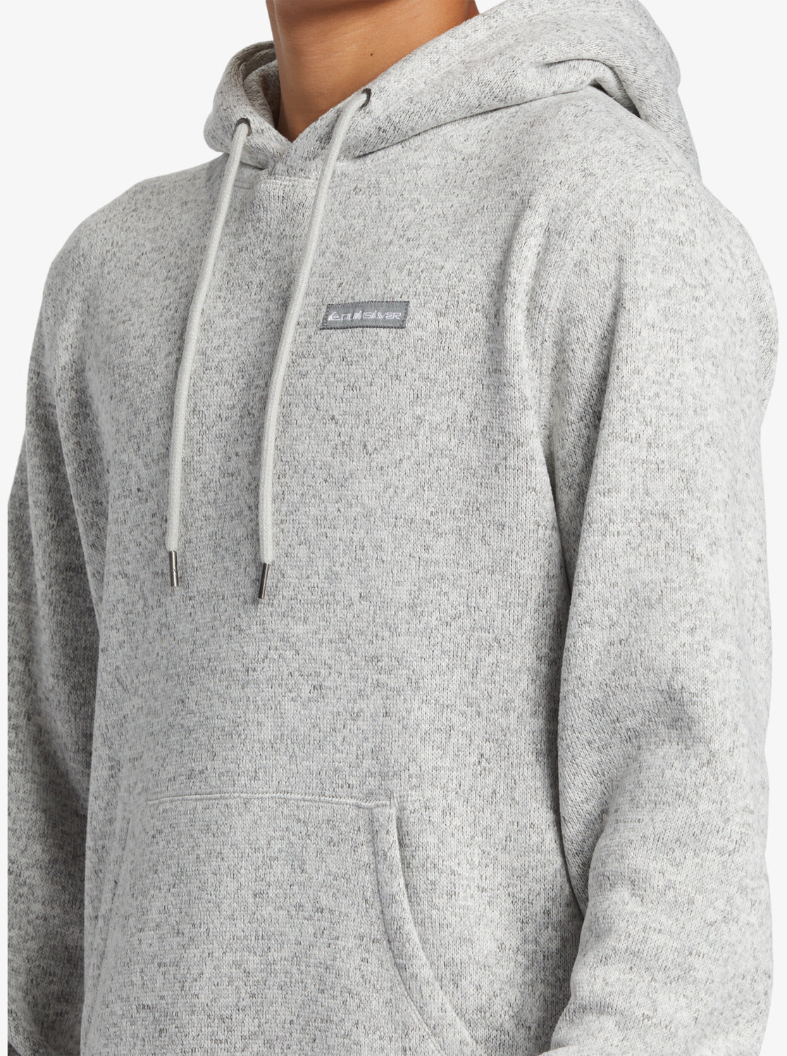 Quiksilver Keller Pullover Hoodie - Light Grey Heather